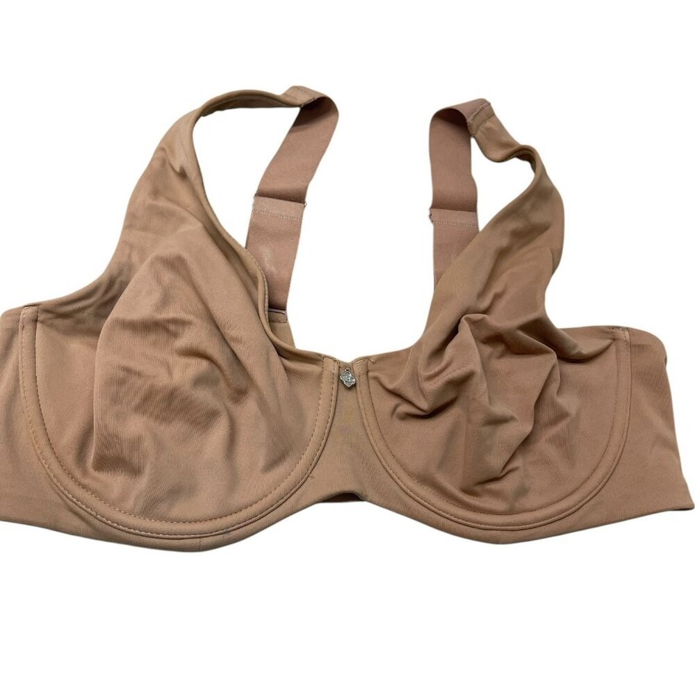Breezies Womens Everyday Underwire Bra Size 38C Nude No Padding A506562